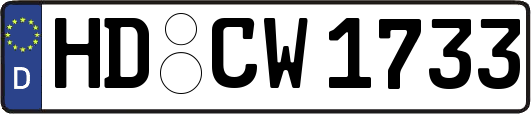 HD-CW1733