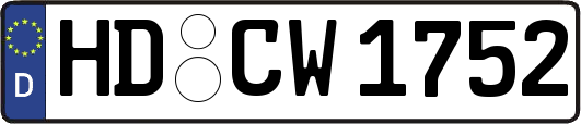 HD-CW1752