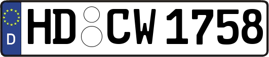 HD-CW1758