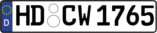 HD-CW1765