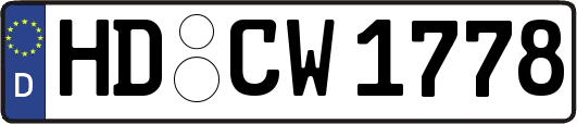 HD-CW1778