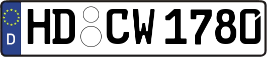 HD-CW1780