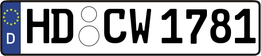 HD-CW1781