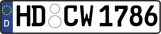 HD-CW1786