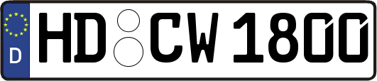 HD-CW1800