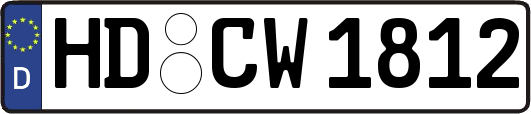 HD-CW1812