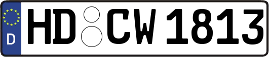 HD-CW1813