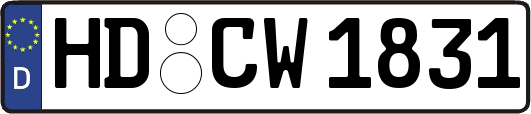 HD-CW1831