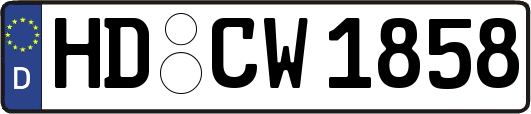 HD-CW1858