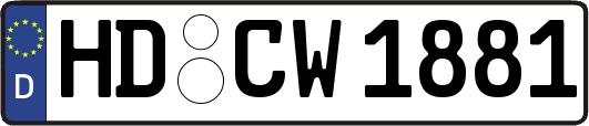 HD-CW1881