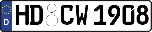 HD-CW1908