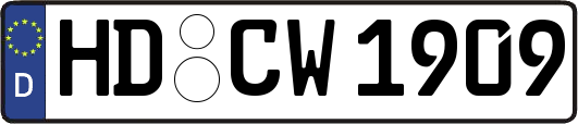HD-CW1909