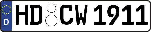 HD-CW1911
