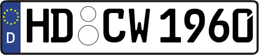 HD-CW1960