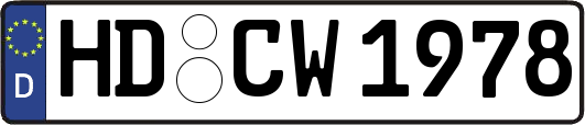 HD-CW1978