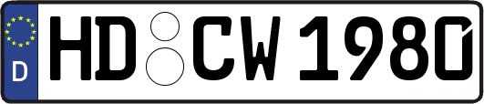 HD-CW1980