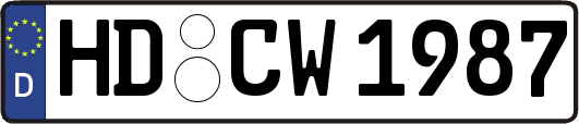 HD-CW1987