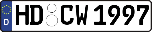 HD-CW1997