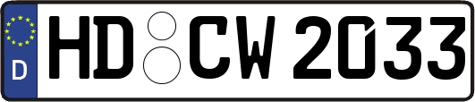 HD-CW2033