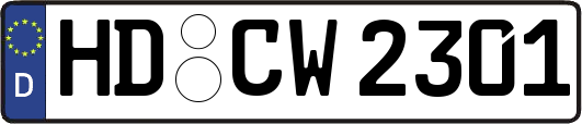 HD-CW2301
