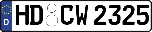 HD-CW2325