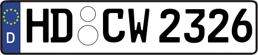 HD-CW2326