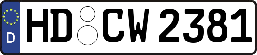 HD-CW2381