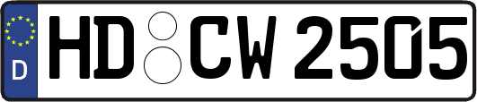 HD-CW2505