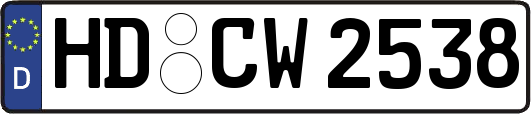 HD-CW2538
