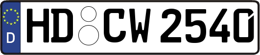 HD-CW2540
