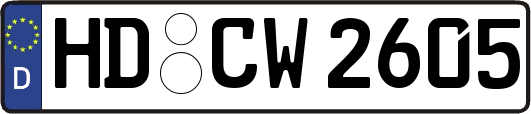 HD-CW2605
