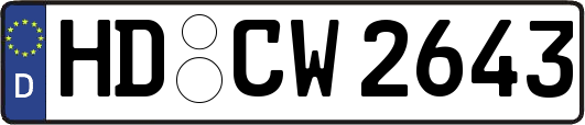 HD-CW2643