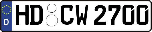 HD-CW2700