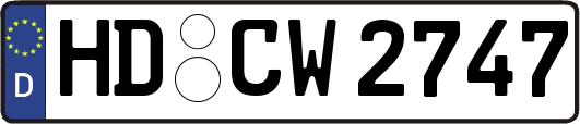 HD-CW2747