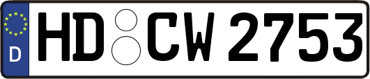 HD-CW2753