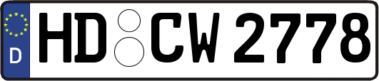 HD-CW2778
