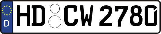 HD-CW2780
