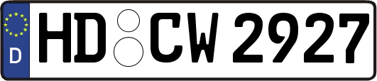 HD-CW2927