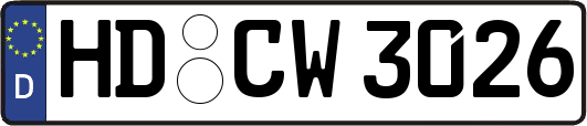 HD-CW3026
