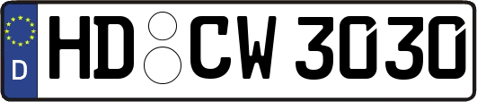 HD-CW3030