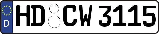 HD-CW3115