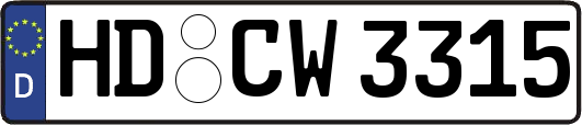 HD-CW3315