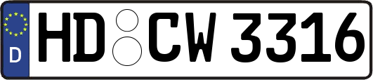 HD-CW3316