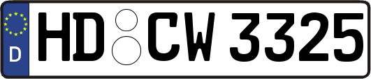 HD-CW3325
