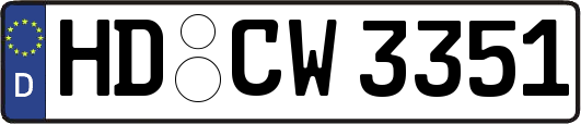 HD-CW3351