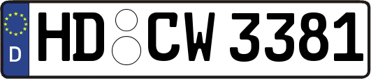 HD-CW3381
