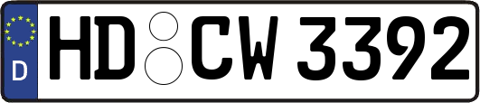 HD-CW3392