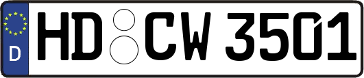 HD-CW3501