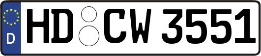 HD-CW3551