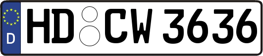 HD-CW3636